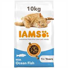 IAMS Adult Dry Cat Food - Ocean Fish - 10kg